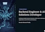 develop a scalable node js backend with typescript and postgresql